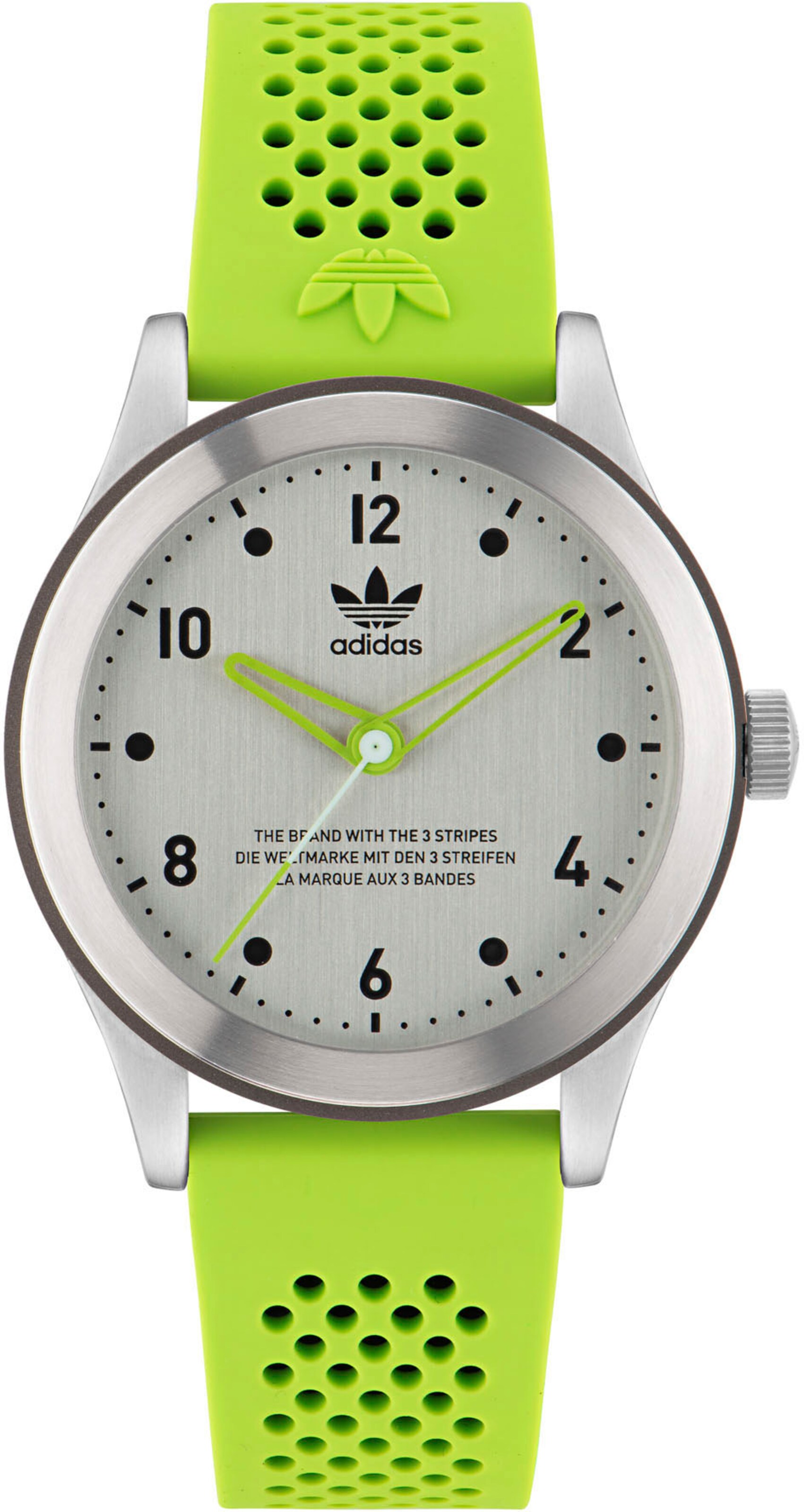 ADIDAS ORIGINALS Uhr in Grün: Vorderseite