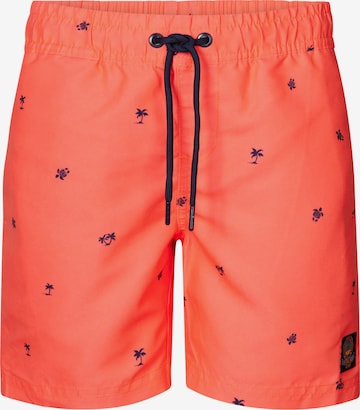 Petrol Industries Zwemshorts in Oranje: voorkant