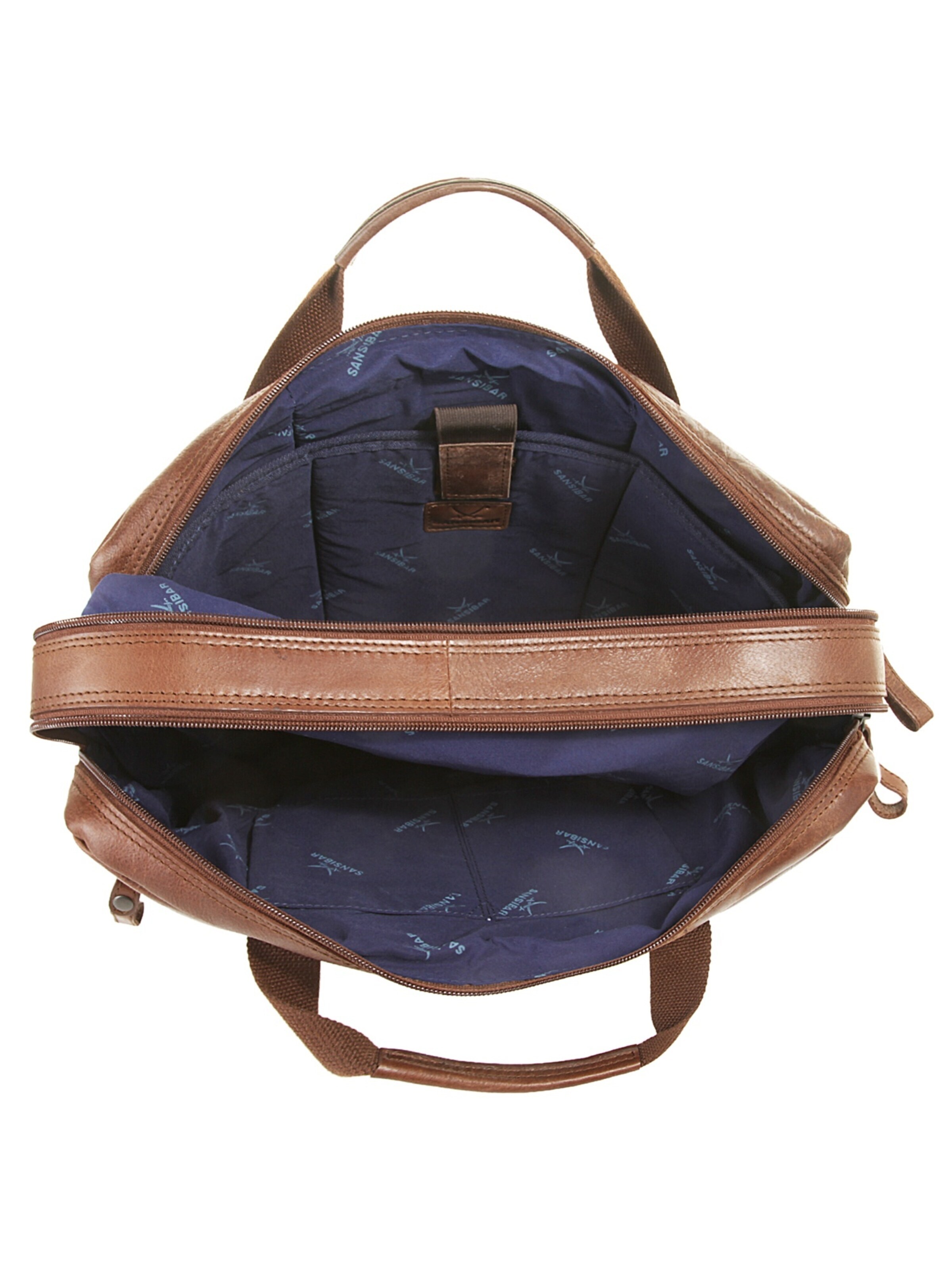 SANSIBAR Briefcase in Brown