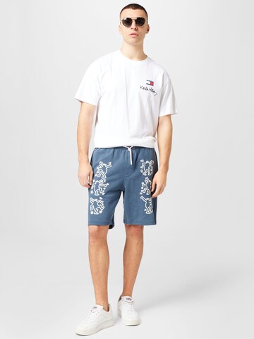 Tommy Jeans Regular Shorts in Blau