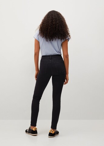 MANGO Skinny Jeans 'Anne' in Black