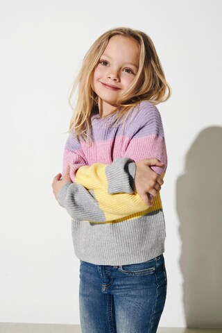 KIDS ONLY - Pullover 'Sandy' em mistura de cores: frente