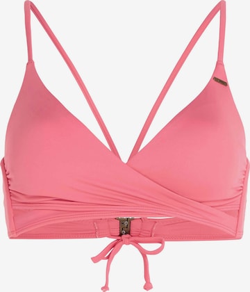 O'NEILL - Triángulo Top de bikini 'Baay' en rosa: frente