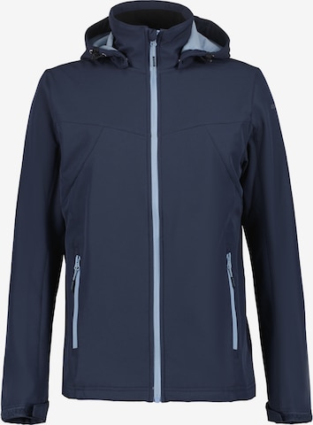 ICEPEAK Outdoor jacket in Blue: front