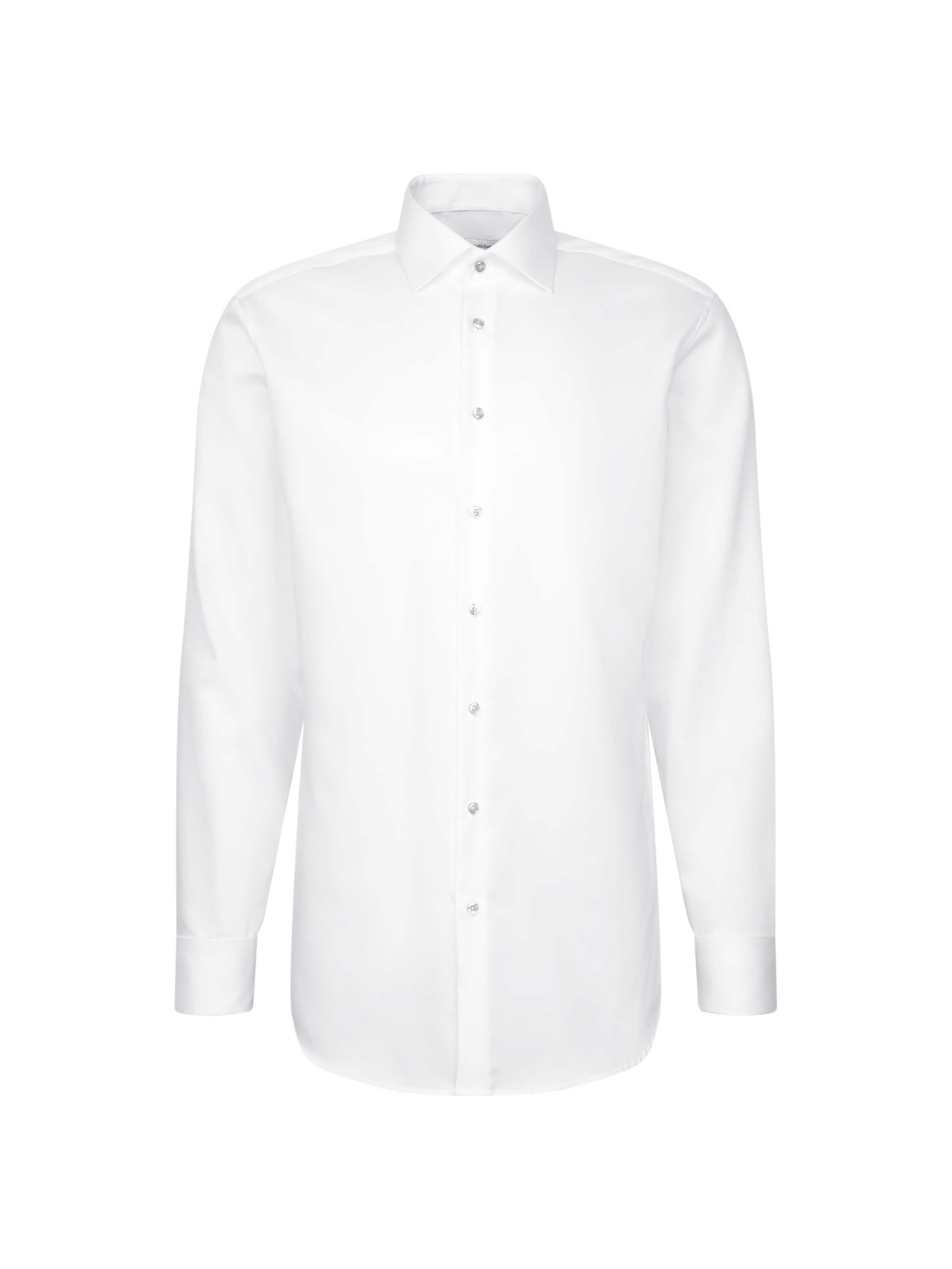 Coupe regular Chemise business SEIDENSTICKER en beige : devant