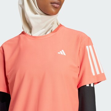 T-shirt fonctionnel 'Own the Run' ADIDAS PERFORMANCE en orange