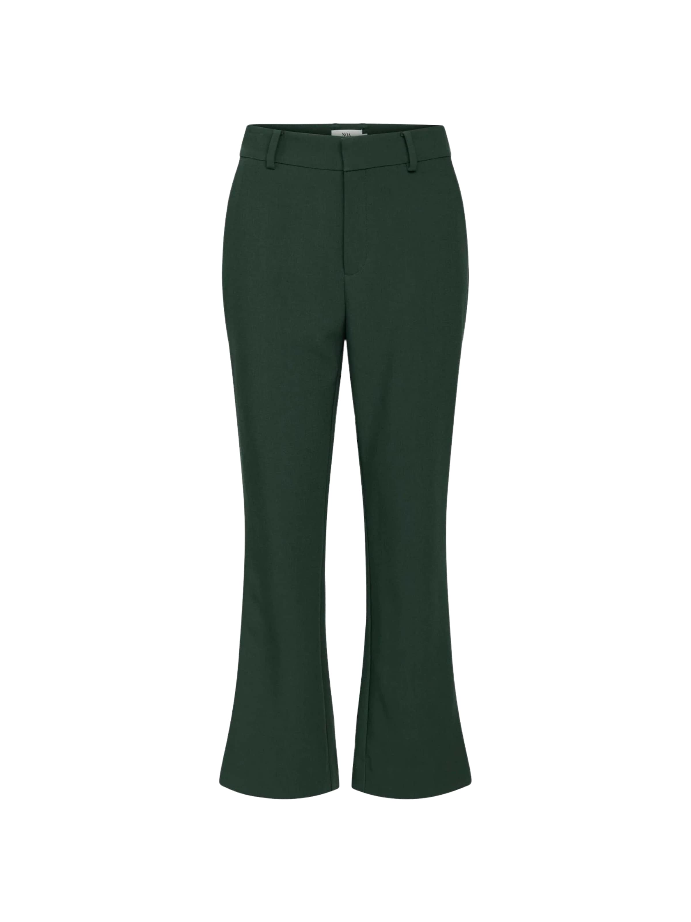 Noa Noa Flared Hose 'Felicia' in Grün: Vorderseite