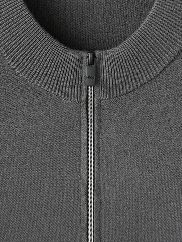 Geacă tricotată 'LUXUSC' de la MANGO MAN pe gri