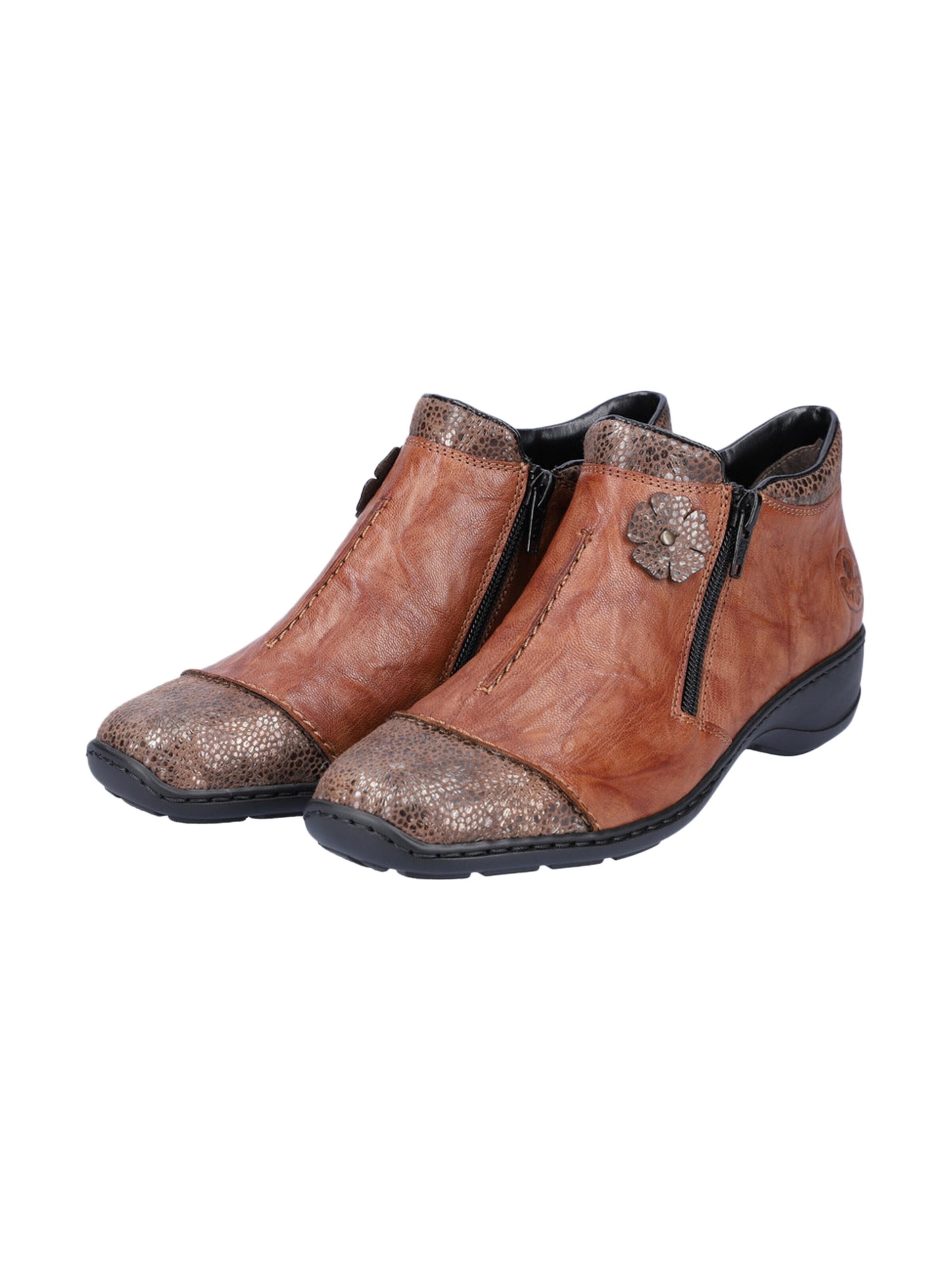 Bottines Rieker en marron