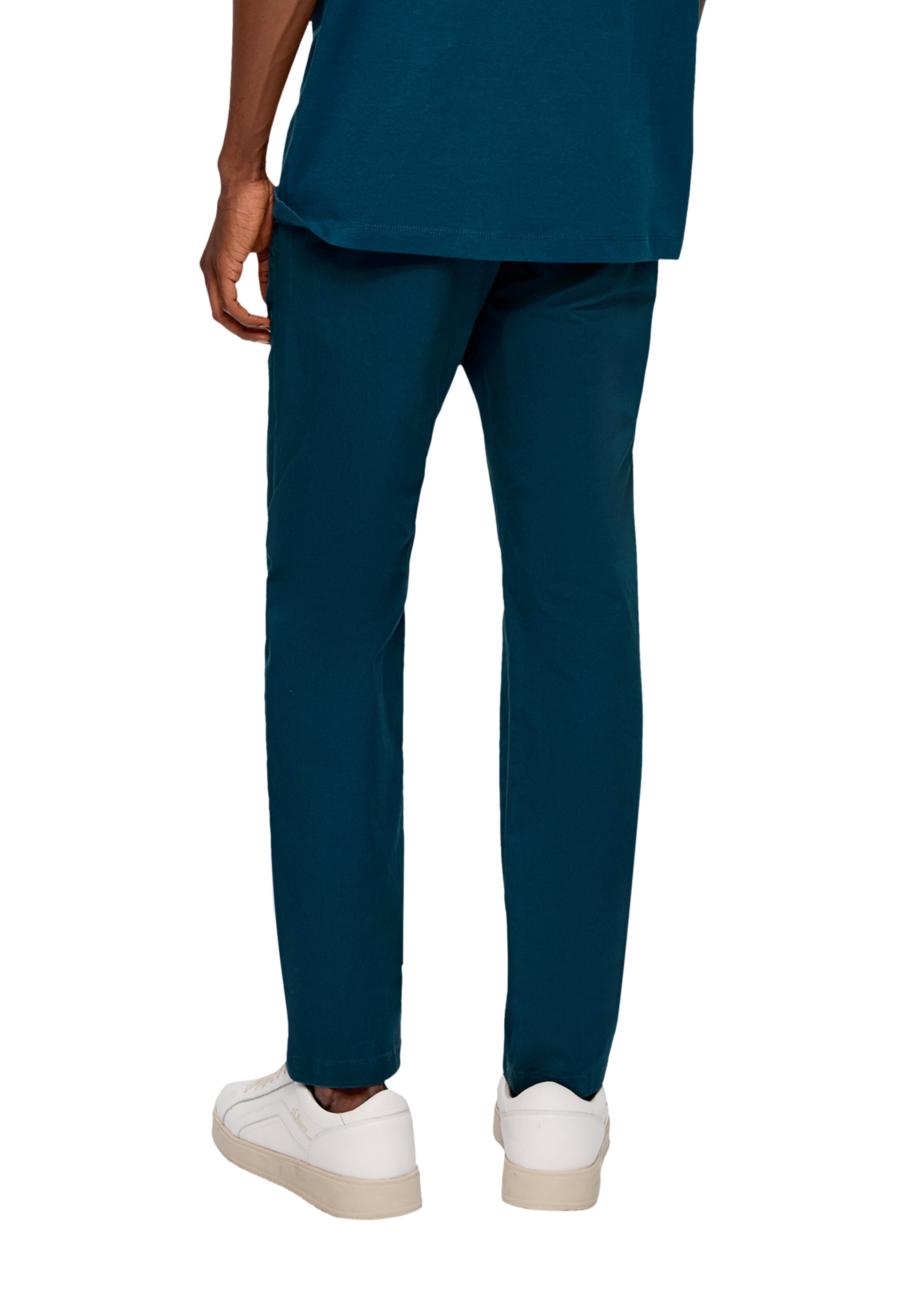 Coupe slim Pantalon chino s.Oliver en bleu