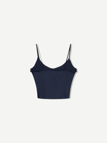 Haut Bershka en bleu