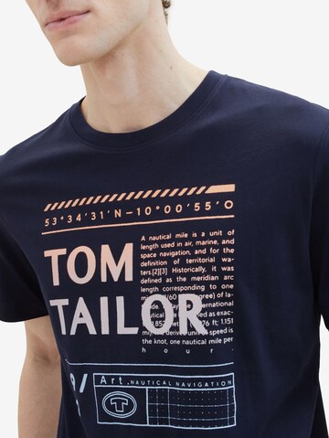 TOM TAILOR Shirt in Blauw