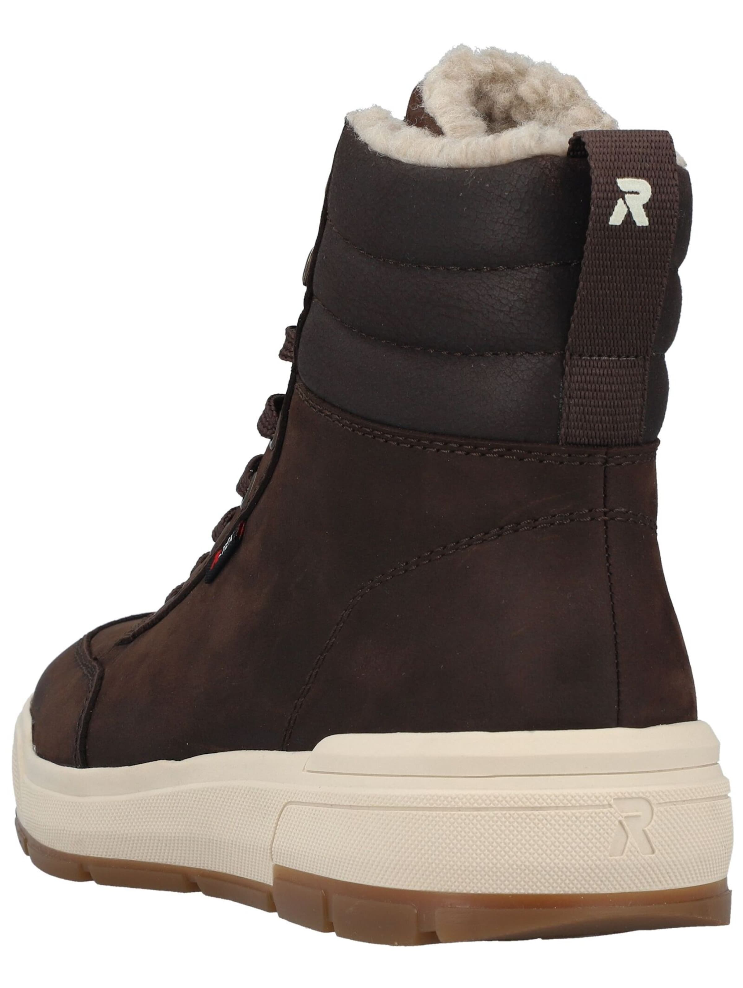 Rieker Lace-Up Boots in Brown
