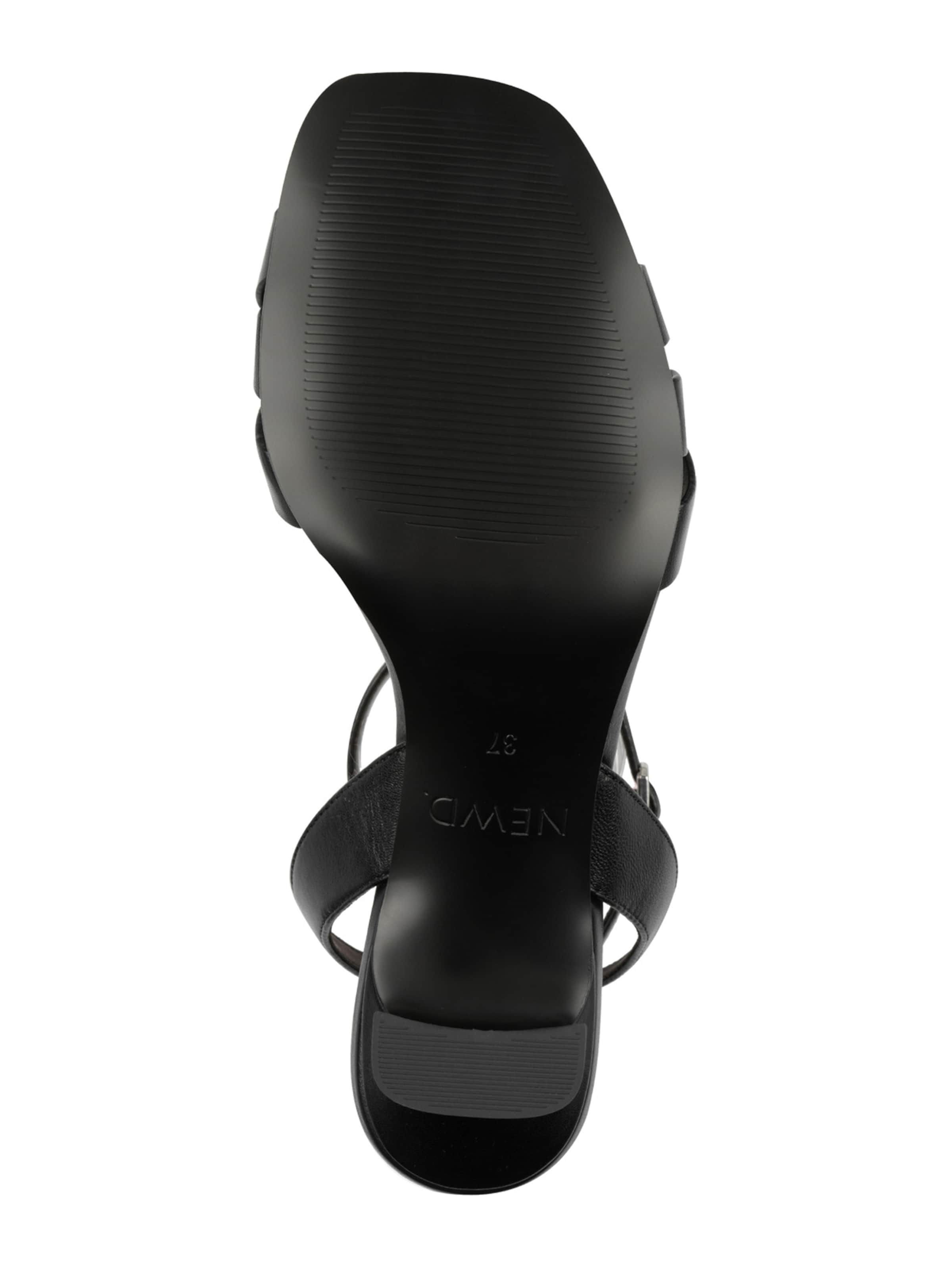 NEWD Sandale in Schwarz