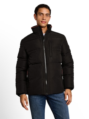 TOM TAILOR Winter jacket in Black: front