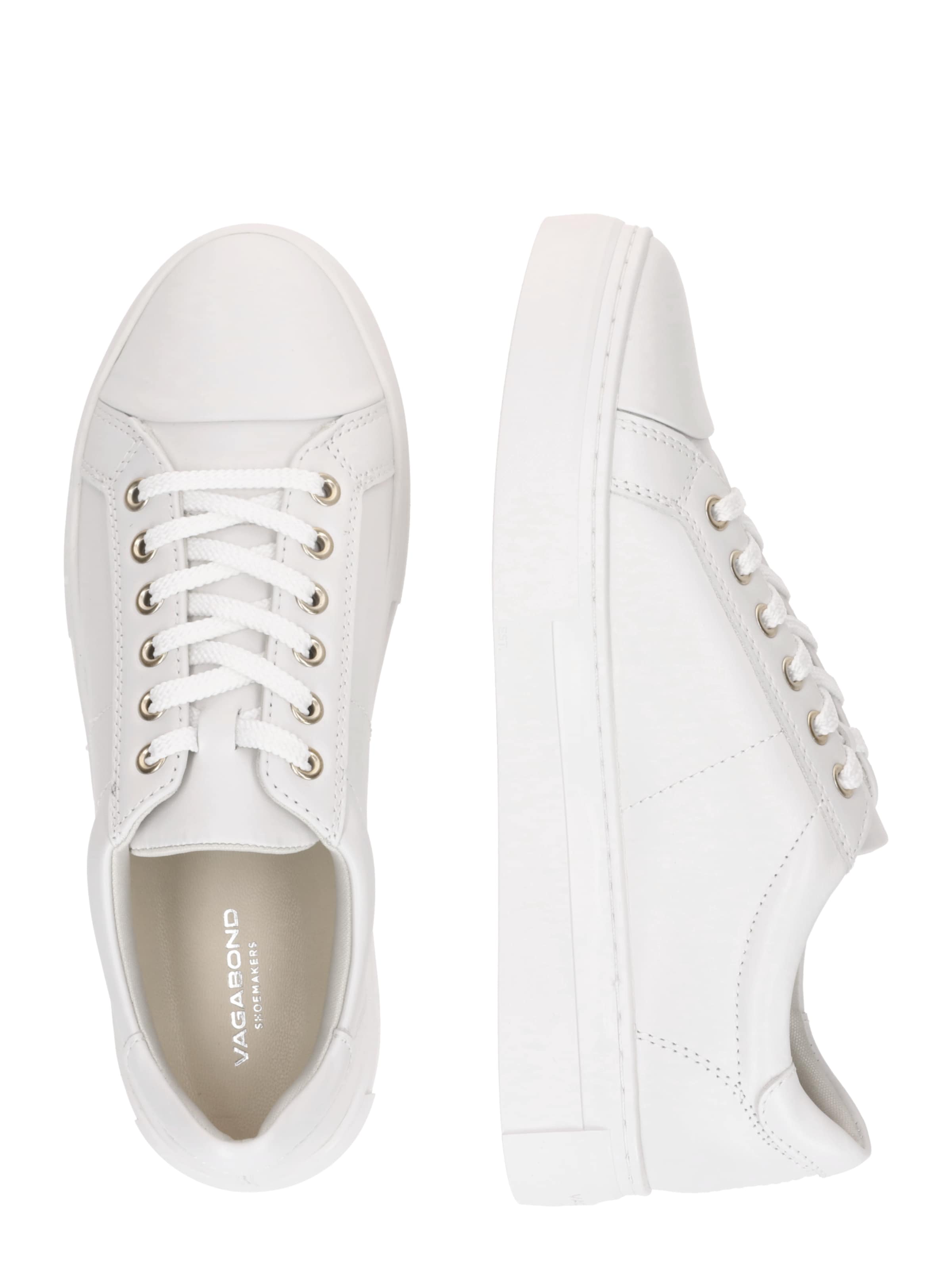 VAGABOND SHOEMAKERS Низкие кроссовки 'ZOE' в Белый
