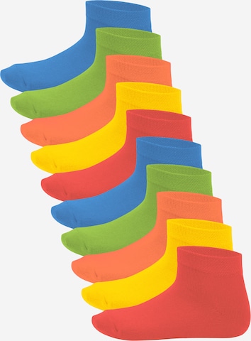 footstar Socks 'EVERYDAY!' in Red: front