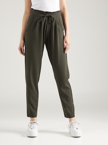 JDY Regular Pleat-front trousers 'CATIA' in Green: front