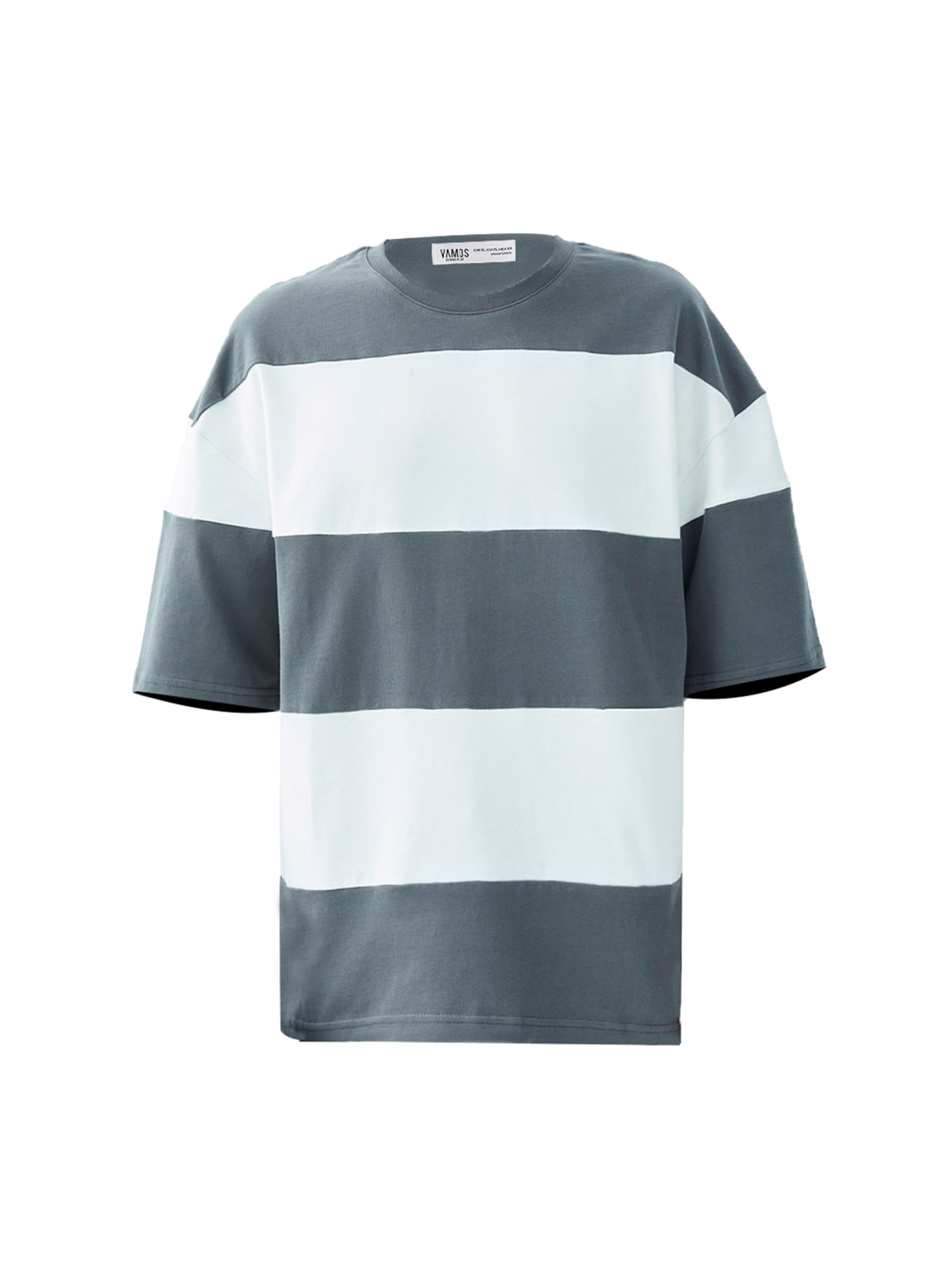 VAMOS CLO Μπλουζάκι σε γκρι: μπροστά