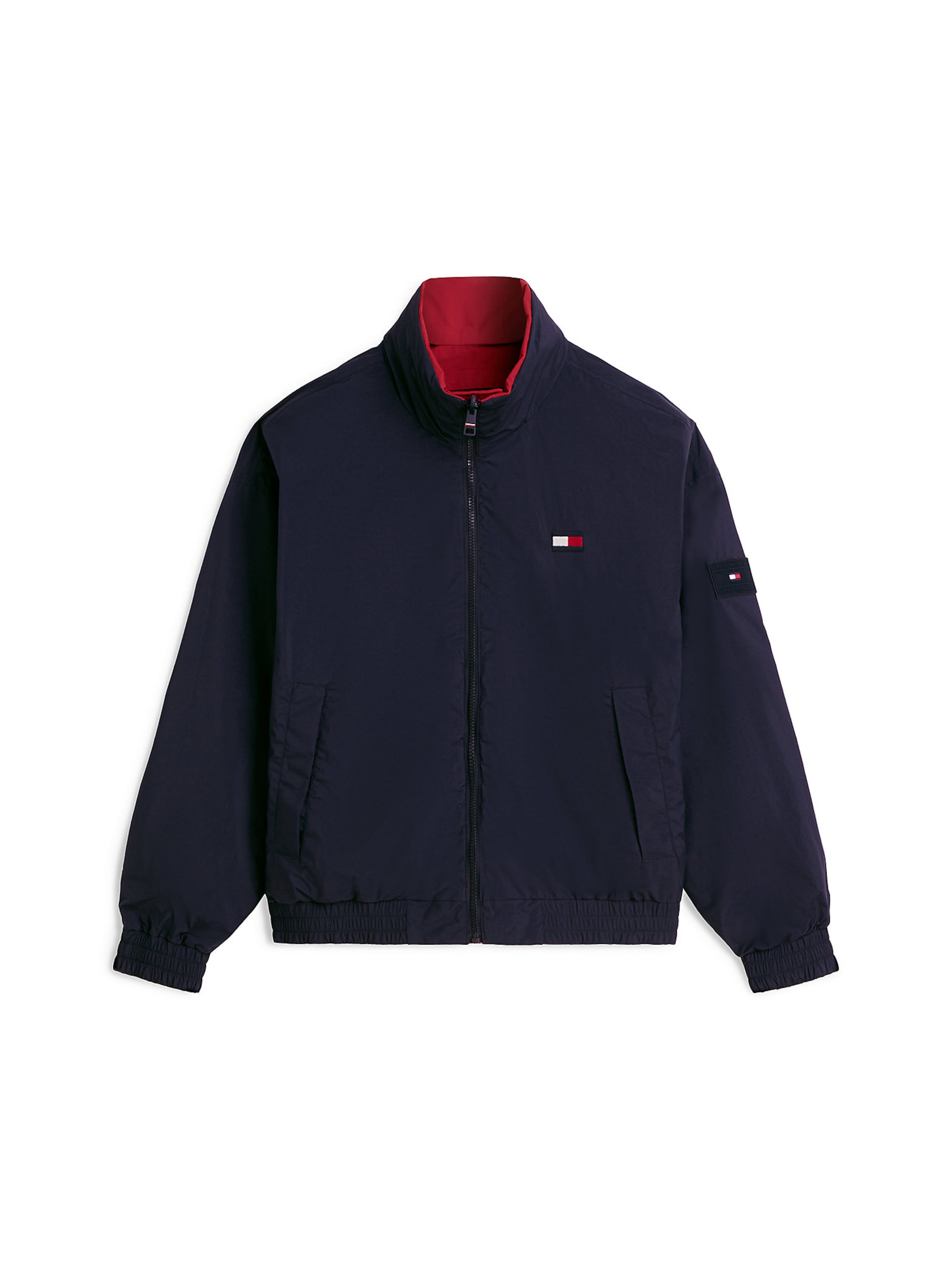 TOMMY HILFIGER Tussenjas in Rood