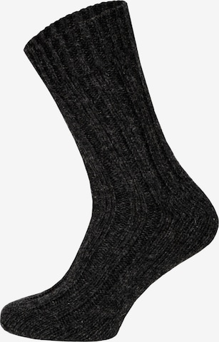 HomeOfSocks Socks 'HOS1001' in Grey: front