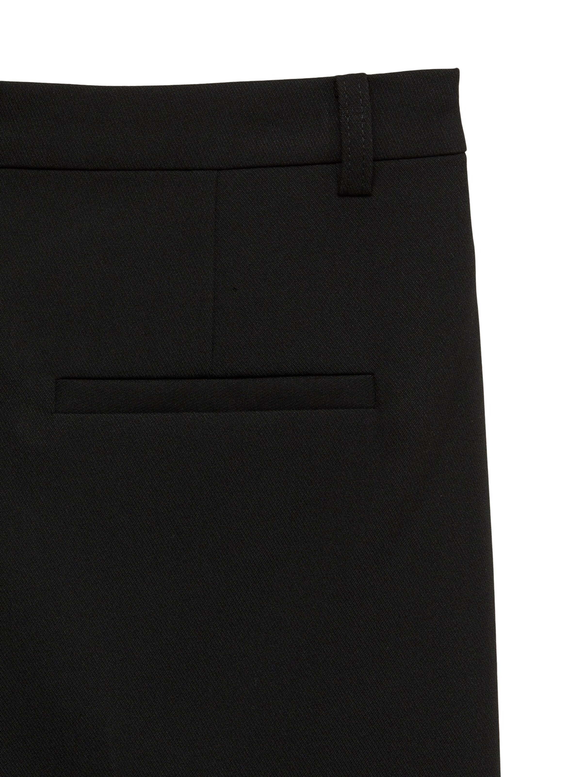 Vero Moda Tall Bő szár Ráncos nadrág 'VMELMA' - fekete