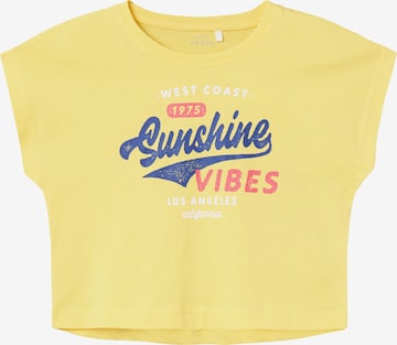 NAME IT Shirt 'Vilma' in Yellow: front