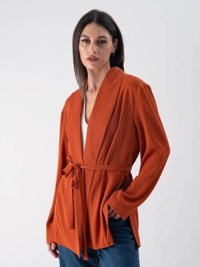 MND Blazer i rustrød, Produktvisning