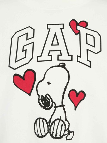 Felpa di Gap Petite in bianco