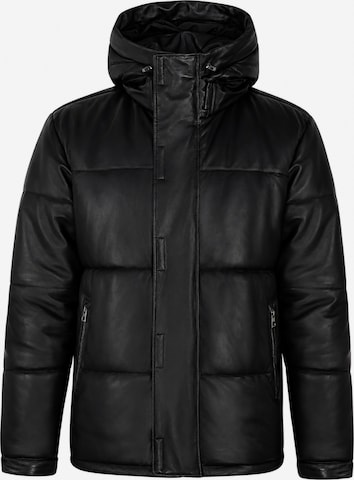 Veste d’hiver CYCAS D'OR en noir : devant
