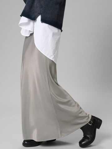 My Essential Wardrobe Rok 'EstelleMW' in Grijs: voorkant
