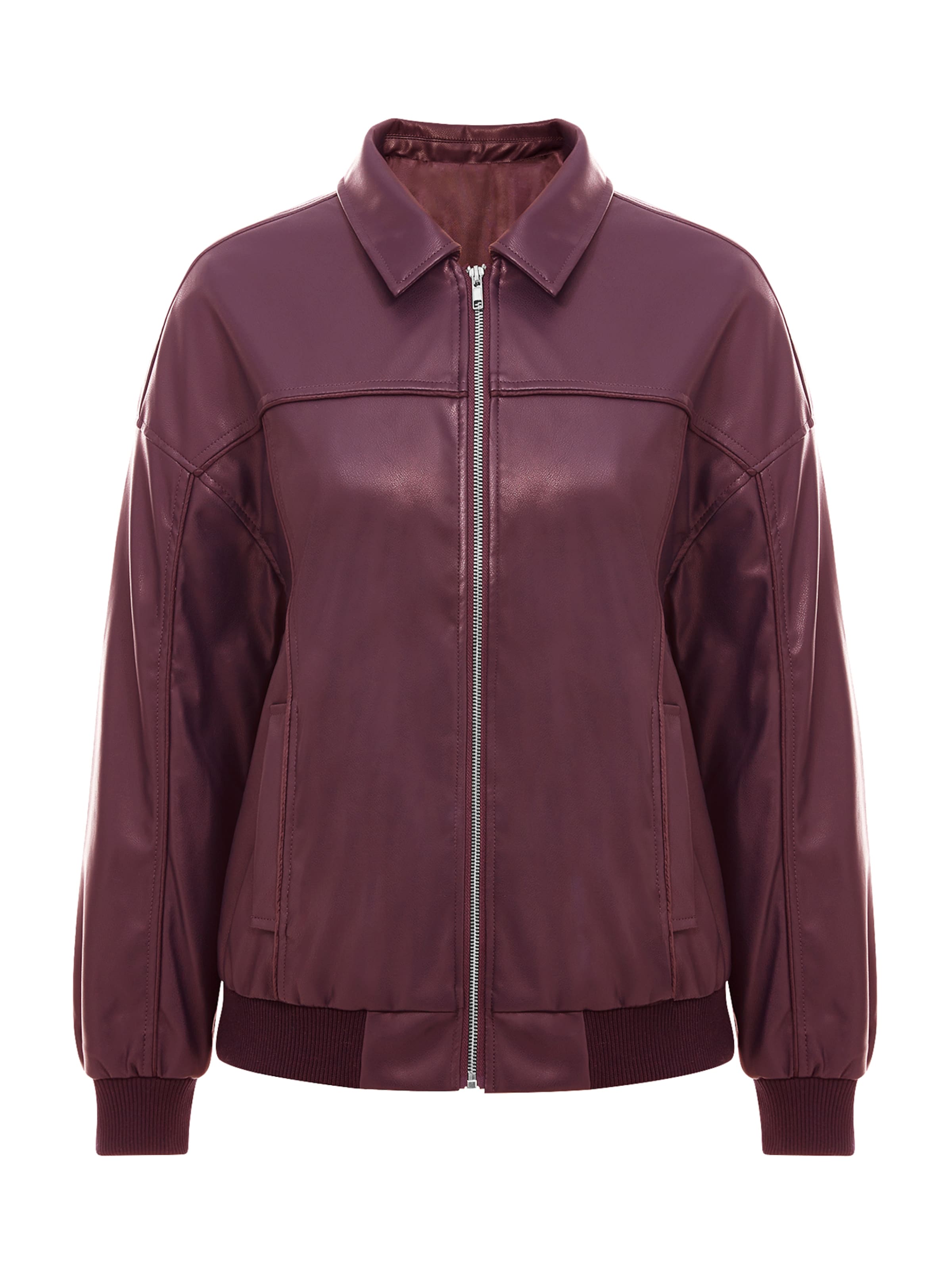 Imily Bela Přechodná bunda – červená: přední strana