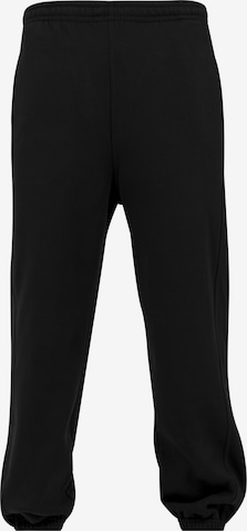 Urban Classics Tapered Broek in Zwart: voorkant