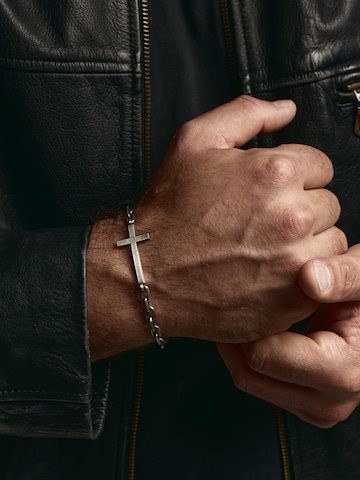 Bracelet 'STRENGTH OF FAITH' REYTEL en argent