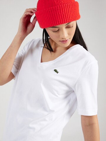 LACOSTE Koszulka w kolorze biały
