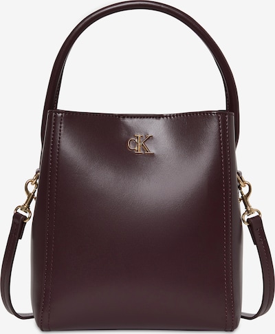 Rankinė ant peties iš Calvin Klein, spalva – Auksas / vyno raudona spalva, Prekių apžvalga