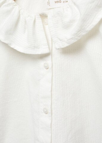 MANGO KIDS Блуза 'Whity' в бяло