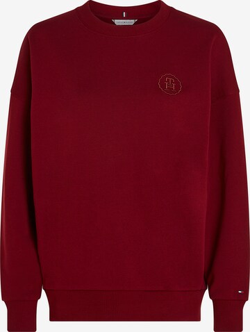 TOMMY HILFIGER Sweatshirt in Red: front
