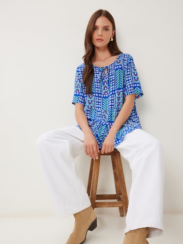 Happiness İstanbul Blouse in Blauw
