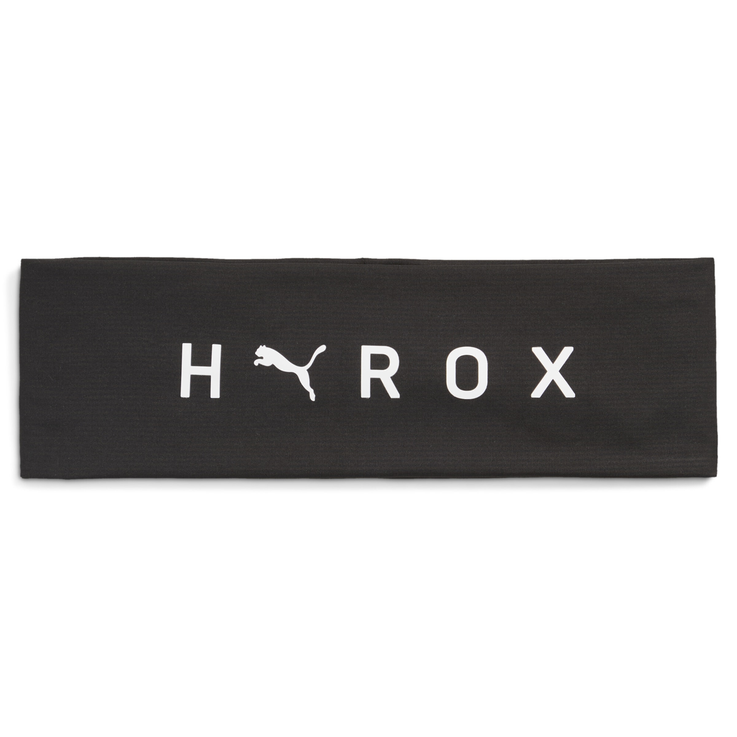 PUMA Sweatband 'Puma x Hyrox' in Black: front