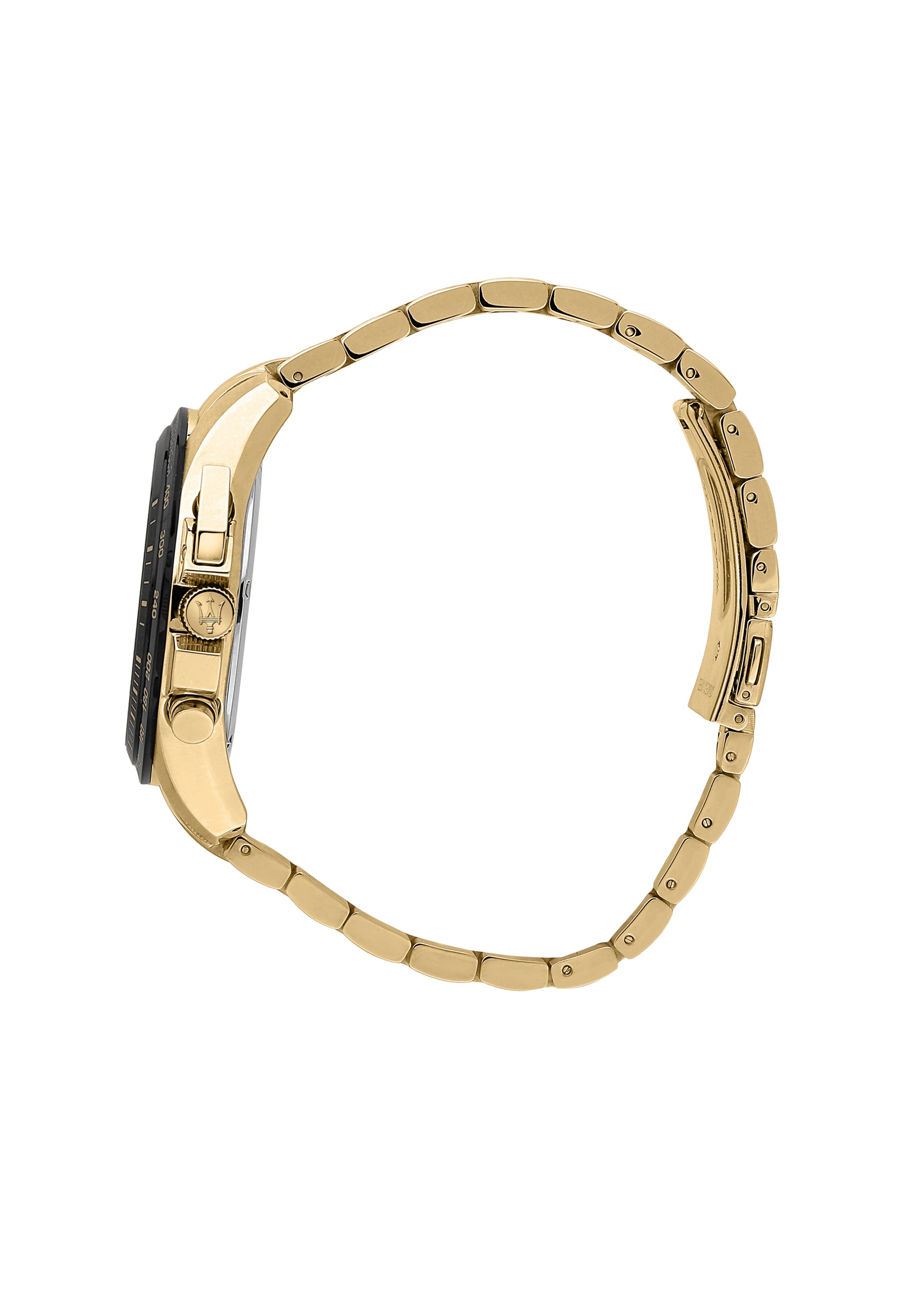 Maserati Uhr 'Traguardo' in Gold