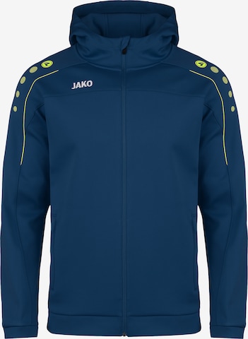 JAKO Sportsweatvest in Blauw: voorkant