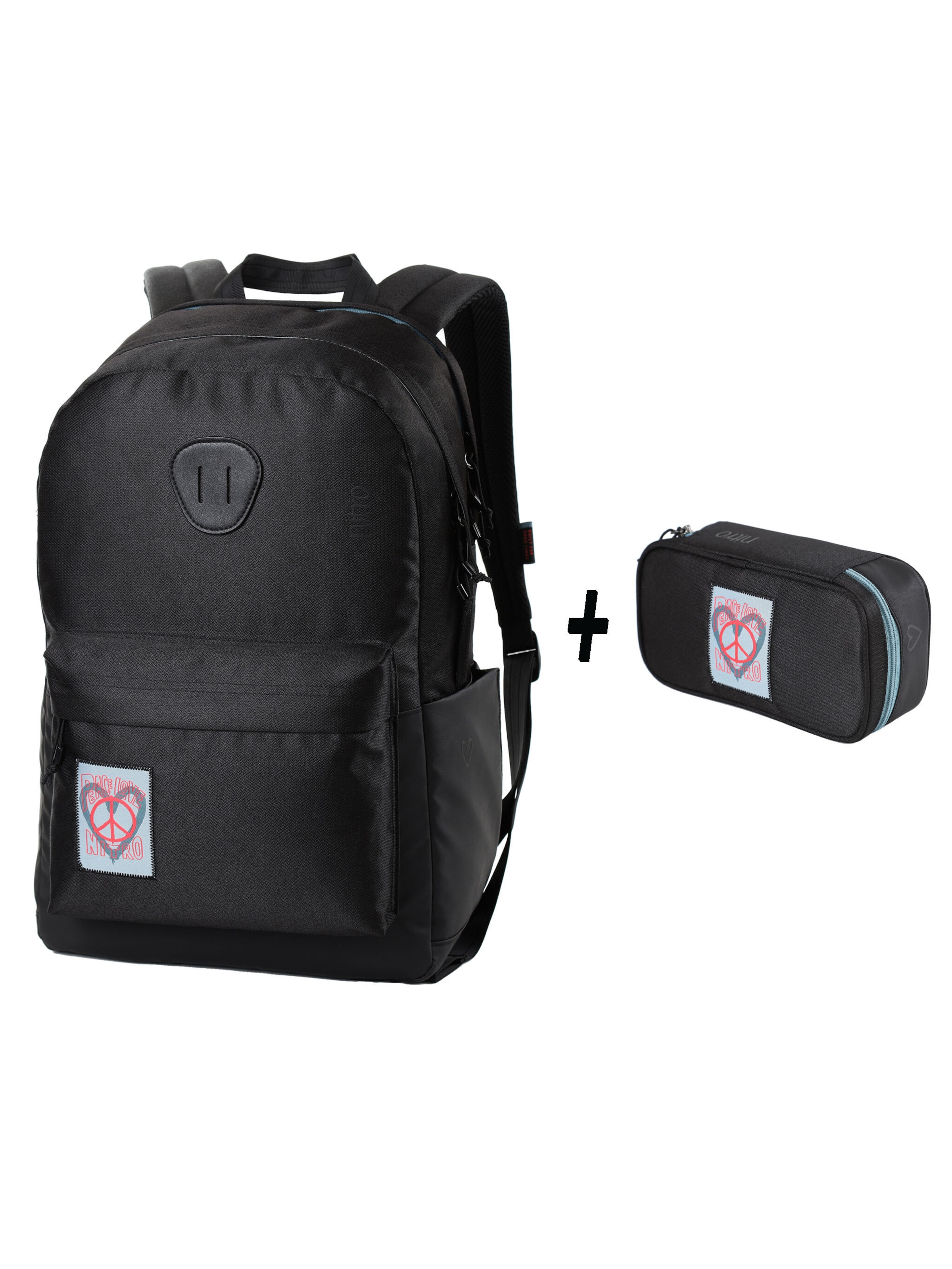 Sac à dos NITRO en bleu : devant