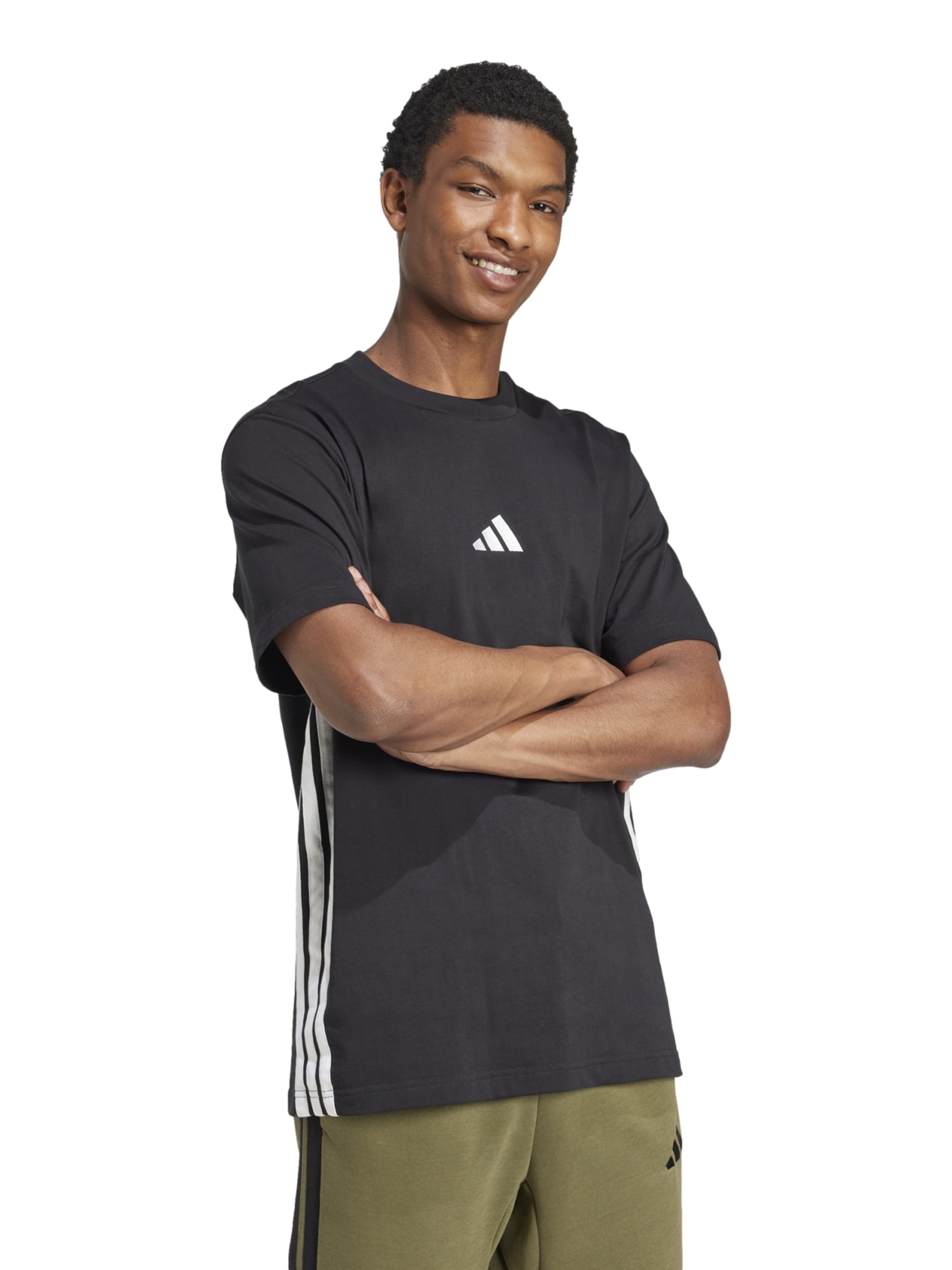 ADIDAS PERFORMANCE T-Shirt 'M 3S SJ TEE' in Schwarz: Vorderseite