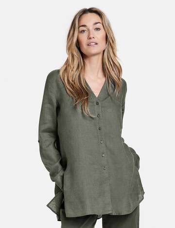 GERRY WEBER Bluse in Grün