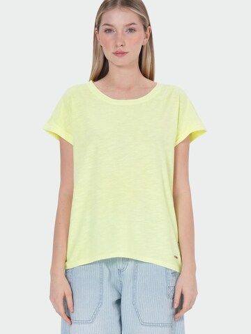 T-shirt M.O.D MIRACLE OF DENIM en jaune