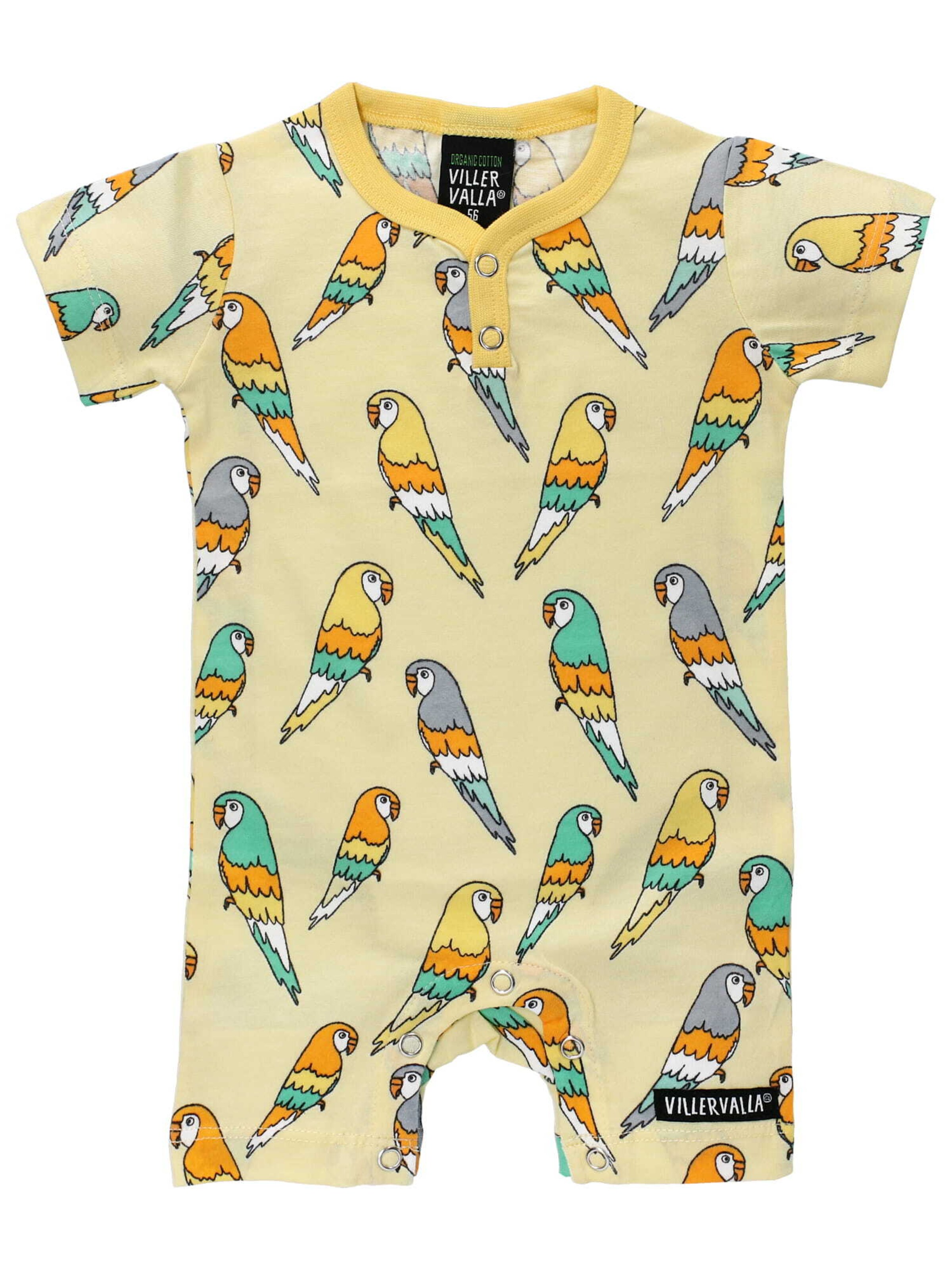 Villervalla Romper/Bodysuit in Yellow: front