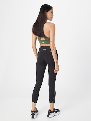 new balance Skinny Sporthose in Schwarz