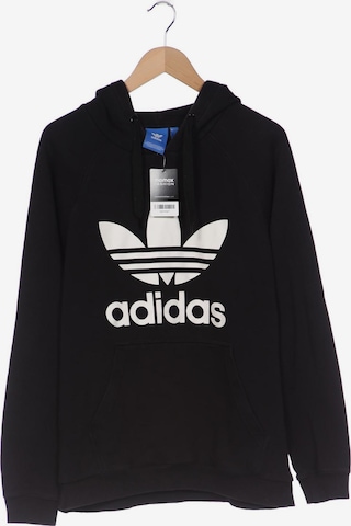 ADIDAS ORIGINALS Kapuzenpullover L in Schwarz: predná strana