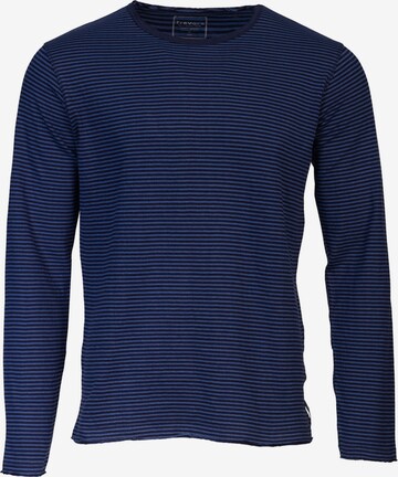 TREVOR'S Sweatshirt in Blauw: voorkant